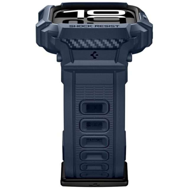 Pasek Spigen Rugged Armor Pro do Apple    Watch 10 / 11 42mm granatowy - imagine 6