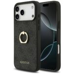 Case Guess 4G Ring Stand for iPhone 17 Pro Max black