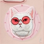 Nimmy Glasses Cool Cat MagSafe case for iPhone 16 Pro pink - imagine 8