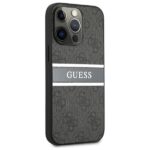Guess GUHCP13L4GDGR iPhone 13 Pro / 13 6,1"grey hardcase 4G Stripe - imagine 4