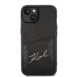 Karl Lagerfeld KLHCP14MCSSK iPhone 14 Plus / 15 Plus 6,7" hardcase black Signature Logo Cardsl - imagine 3