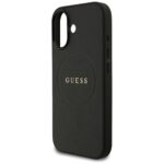 Guess Grained Ring MagSafe case for iPhone 17 black - imagine 6