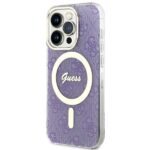 Guess GUHMP14LH4STU iPhone 14 Pro 6.1" purple hardcase 4G MagSafe - imagine 2