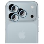 Camera lens protection 3MK HARDY Lens Protection Pro for Apple iPhone 17 Pro / 17 Pro Max blue - imagine 7