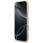 Case Guess 4G Triangle Logo MagSafe for iPhone Air pink gold - imagine 5