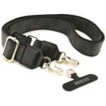 Guess 4G Srtass Logo & Big Strap Metal Buttons MagSafe Case for iPhone 17 Pro Max black - imagine 8