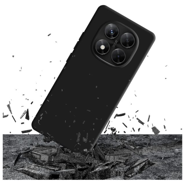 3MK Matt Case Pro Case for Redmi Note 14 PRO 5G / POCO X7 5G Black - imagine 4