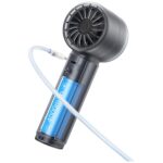 Hand fan USAMS LiFE LU03 white - imagine 8