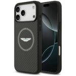 Case Aston Martin HC Kevlar Counter      Design MagSafe for iPhone 17 Pro Max black