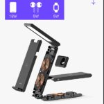 USAMS 3-in-1 wireless charger with lamp 15W black CD181WXC01 (US-CD181) - imagine 4