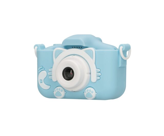 Extralink Kids Camera H27 Dual Blue | Camera | 1080P 30fps, 2.0" screen - imagine 2