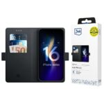 3MK Wallet Case for Apple iPhone 17 Black