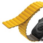 UNIQ Revix Strap Apple Watch Series1-8/SE/SE2/3/Ultra1/2/3 42/44/45/49mm Reversible Magnetic mustard - imagine 7
