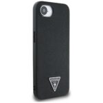 Case Guess Grained Triangle MagSafe for iPhone 16e black - imagine 4