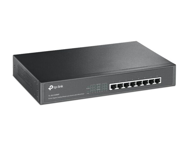 TP-Link TL-SG1008MP | Switch | 8x RJ45 1000Mb/s, 8x PoE+, 126W, Desktop/Rack - imagine 2