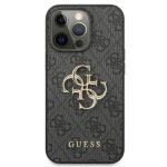 Guess GUHCP13X4GMGGR iPhone 13 Pro Max6,7"grey hardcase 4G Big Metal Logo - imagine 3