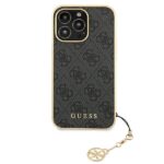 Guess GUHCP13LGF4GGR iPhone 13 Pro / 13 6,1" grey hardcase 4G Charms Collection - imagine 3