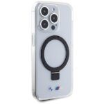Case BMW BMHMP15LURST iPhone 15 Pro 6.1" clear hardcase Ring Stand M Collection MagSafe - imagine 4