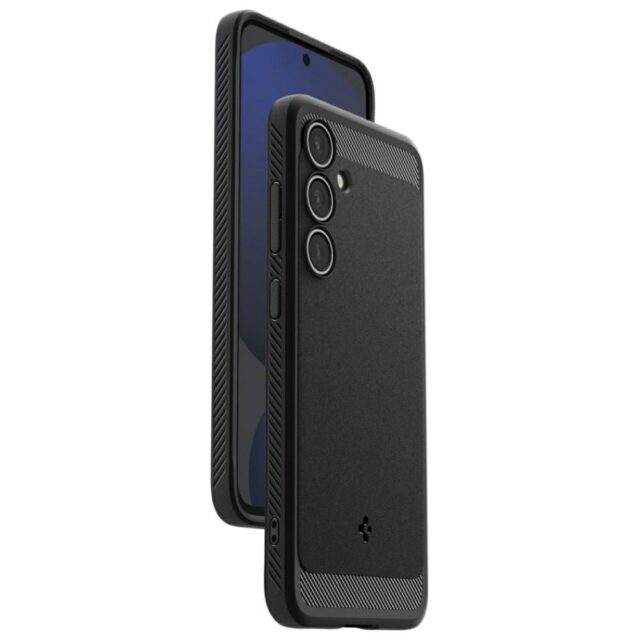 Spigen Rugged Armor Case for Samsung Galaxy S24 FE Black - imagine 9