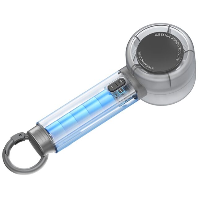 Hand fan USAMS LiFE LU01 white - imagine 7