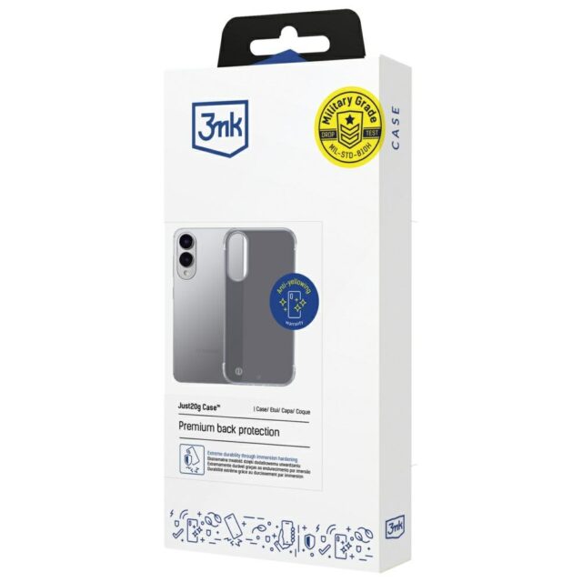 3MK Just20g Matt Case for Samsung Galaxy S25 Edge black - imagine 7