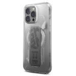 Skinarma case Helio iPhone 16 Pro 6.3" Magnetic Charging + Grip Stand titanium - imagine 3