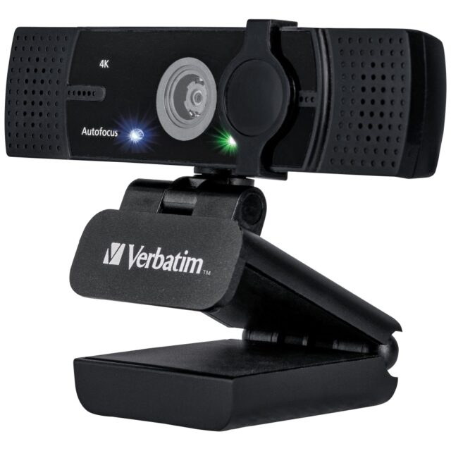 Verbatim Full HD 1080p Webcam with Microphone AWC-03 black 49580 - imagine 4