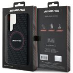 AMG AMHMS24L23SMRK S24 Ultra S928 black hardcase with Silicone Carbon Pattern and MagSafe - imagine 8