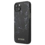 Guess GUHCP13MPCUMABK iPhone 13 / 14 / 15 6,1" black hardcase Marble - imagine 2