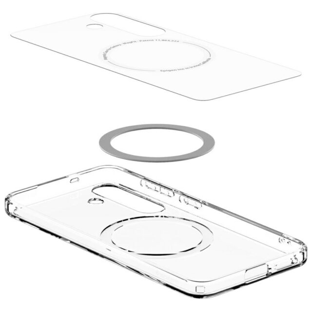 Spigen Ultra Hybrid Mag MagSafe Case for Samsung Galaxy S25 White - imagine 7