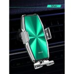 USAMS Uchwyt indukcyjny US-CD134 15WAutomatic do kratki went. srebrny/silver Zenya CD134ZJ01 - imagine 2