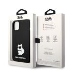 Karl Lagerfeld KLHMP14SSNCHBCK iPhone 14/ 15 / 13 6,1" hardcase black Silicone Choupette MagSafe - imagine 8