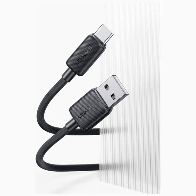 Cable USAMS KY Series US-SJ693 3A USB-C to USB-A 2m white - imagine 5