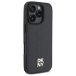 DKNY DKHMP16LPSHRPSK iPhone 16 Pro 6.3" hardcase black Repeat Pattern Stack Logo MagSafe - imagine 4