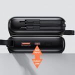 USAMS power bank PB69 10000mAh 22.5W QC3.0+PD Fast Charge digital display black 10KCD18601 (US-CD186 - imagine 7