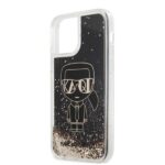 Karl Lagerfeld KLHCP12MLGGKBK iPhone 12/12 Pro 6,1" black hardcase Liquid Glitter Gatsby - imagine 6