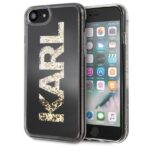 Karl Lagerfeld KLHCI8KAGBK iPhone 7/8SE 2020 / SE 2022 black Karl logo Glitter