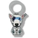 Magnetic pendant Nimmy Cool&Cute    2.0 Dog grey