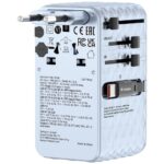 Verbatim Travel Adapter EU/UK/US GaN   1xUSB-C/1xUSB-A/2xUSB-C PD 70W blue 30187 - imagine 2