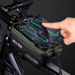 WILDMAN GX200 Bike Frame Case/Bag/Bike Holder Green - imagine 4