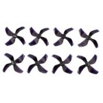 Gemfan 2020 Four-blade Propellers Black | Drone Propellers | 8 pcs