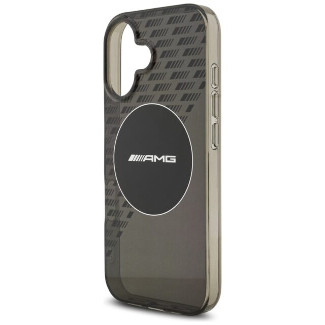 AMG Double Layer Transparent Smocked MagSafe Case for iPhone 17 Black - imagine 6