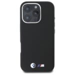 BMW BMHCP16X23PUFWKEV iPhone 16 Pro Max 6.9" black hardcase M Edition Kevlar wrapped metal - imagine 3