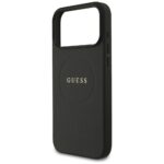Guess Grained Ring MagSafe case for iPhone 17 Pro Max black - imagine 6