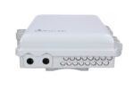 Extralink Emma V2 | Fiber optic terminal box | 16 core, white, min-span - imagine 7