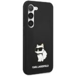 Karl Lagerfeld KLHCS24SSNCHBCK S24 S921 hardcase black Silicone Choupette - imagine 4