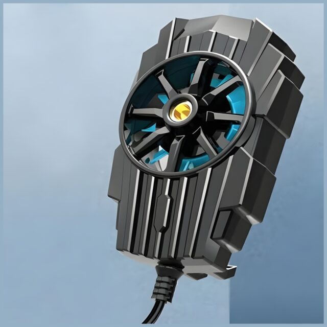 AWEI portable mini fan X31 black - imagine 2