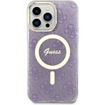 Guess GUHMP14XH4STU iPhone 14 Pro Max 6.7" purple hardcase 4G MagSafe - imagine 3