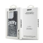 DKNY DKHCP15XLBNAEK iPhone 15 Pro Max 6.7" black hardcase Liquid Glitter Big Logo - imagine 8