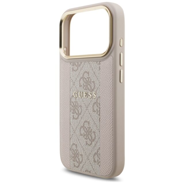 Case Guess 4G Stripe MagSafe for iPhone 17 Pro pink - imagine 6